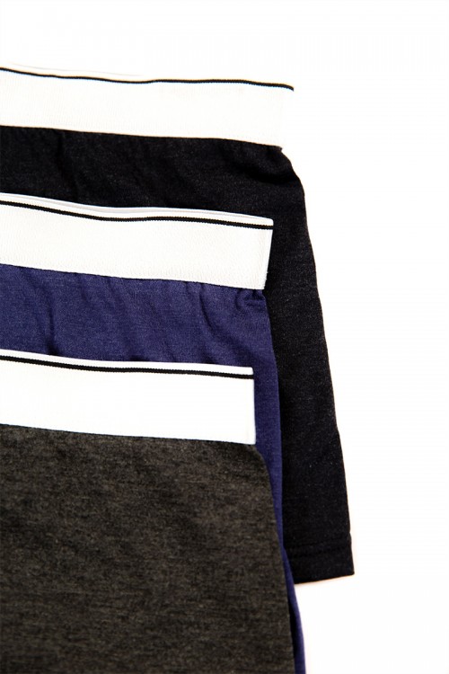 بوكسر رجالي عدد 3 قطع متعدد الألوان