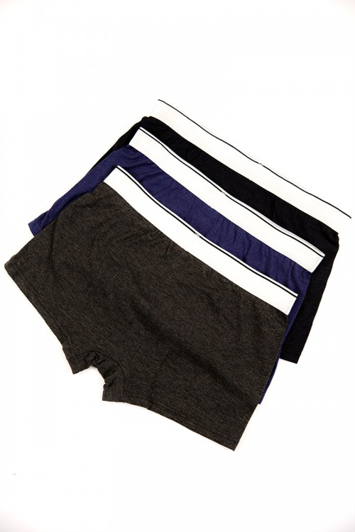 بوكسر رجالي عدد 3 قطع متعدد الألوان