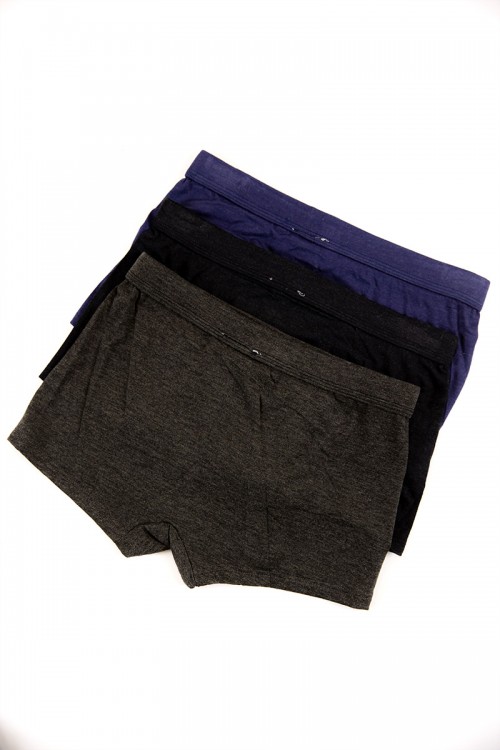 بوكسر رجالي عدد 3 قطع متعدد الألوان