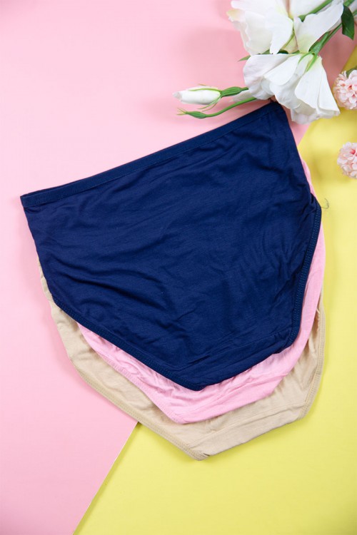 طقم سراويل داخلية نسائية متعددة الألوان 3 قطع