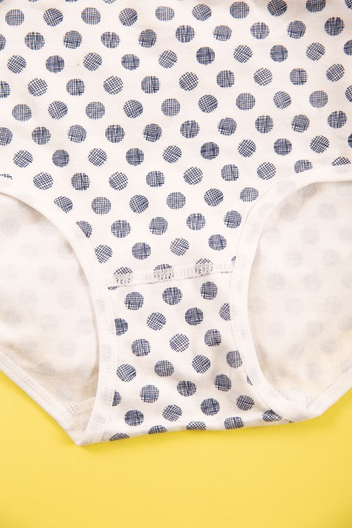 طقم سراويل داخلية نسائية مزينة بطبعات 3 قطع