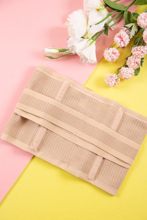 مشد نسائي و رجالي للبطن لون بيج 