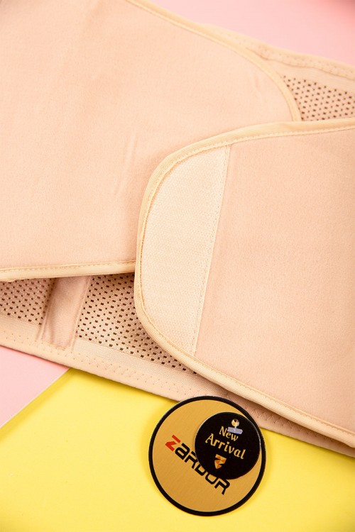 مشد نسائي و رجالي للبطن لون بيج 