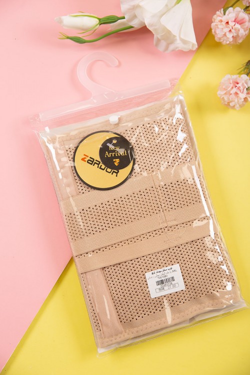 مشد نسائي و رجالي للبطن لون بيج 