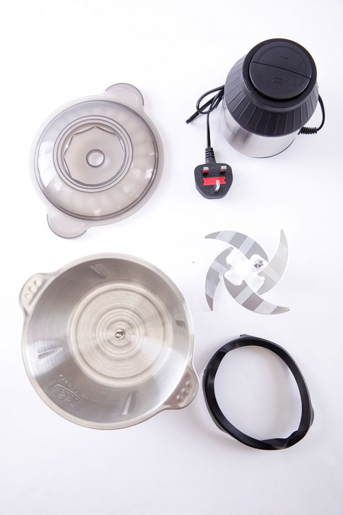 مفرمة لحم و خضروات كهربائية 4 شفرات