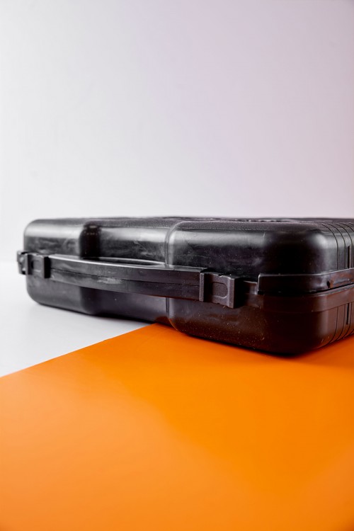 موقد غاز متنقل للرحلات عين واحدة مع شنطة لون أسود