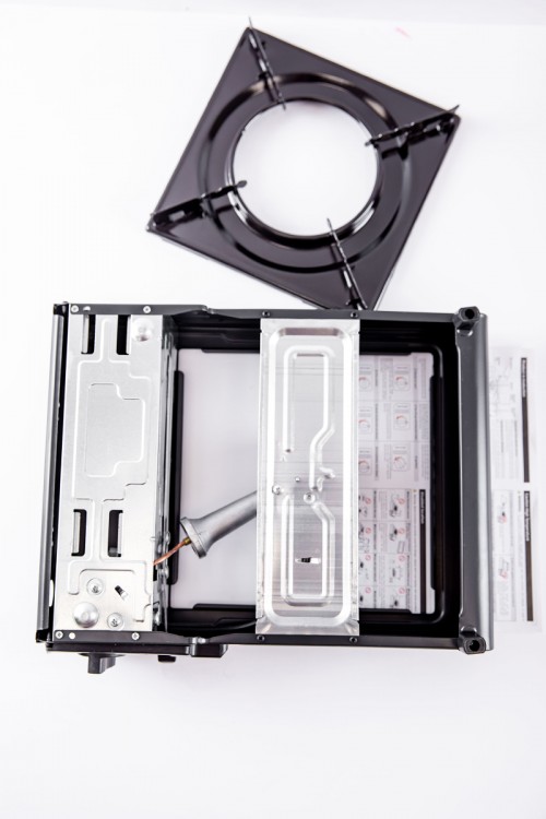 موقد غاز متنقل للرحلات عين واحدة مع شنطة لون أسود