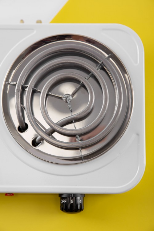 موقد كهربائي محمول حلزوني مزدوج للتسخين و الطهي