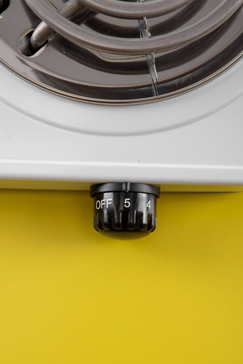 موقد كهربائي محمول حلزوني مزدوج للتسخين و الطهي