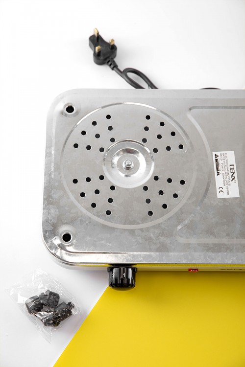 موقد كهربائي محمول حلزوني مزدوج للتسخين و الطهي