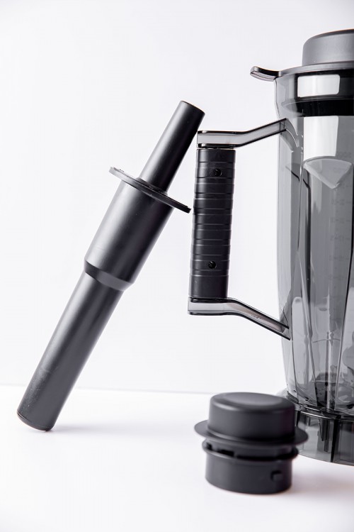 خلاط كهربائي و مطحنة مع ملحقاتها لون أسود و أحمر