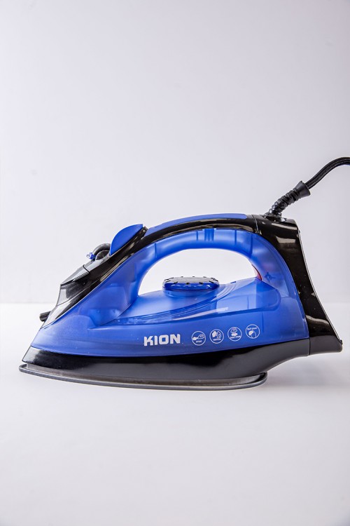 مكواة بخار كهربائية 2200 واط لون أسود و أزرق