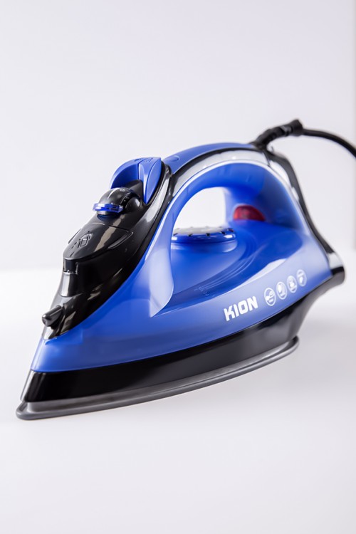 مكواة بخار كهربائية 2200 واط لون أسود و أزرق