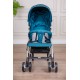 عربة أطفال خفيفة الوزن لون تركواز غامق قابلة للطي و التعديل مع سلة تخزين مريحة