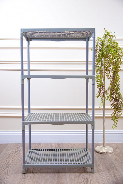 دولاب أطفال 3 أرفف بغطاء متعدد الألوان منقط و بسحاب من الأمام