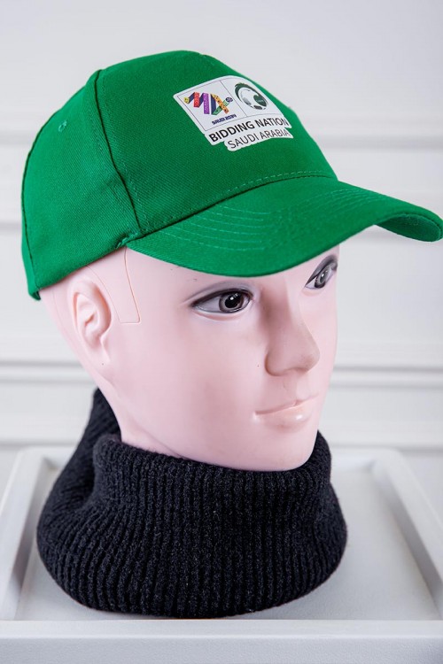 كاب كأس العالم 2034 لون أخضر