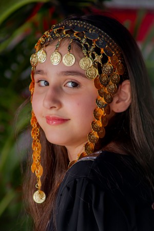 اكسسوار شعر تراثي لون ذهبي بجنيهات