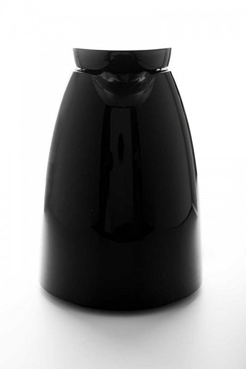 ترمس للقهوة و الشاي لون أسود بسعة 0.50 لتر حافظ للحرارة 12 ساعة