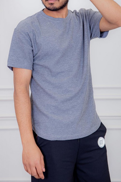 تيشيرت رجالي لون رمادي