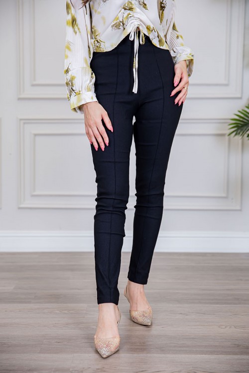 بنطلون نسائي طويل لون أسود