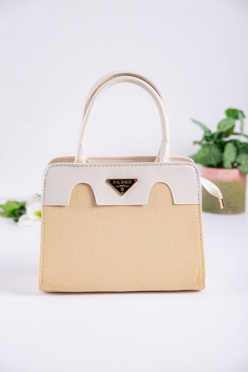 شنطة نسائية متعددة الألوان بجيوب داخلية مع حزام طويل