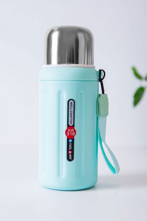 زمزمية مدرسية متعددة الألوان حافظة للحرارة و البرودة 