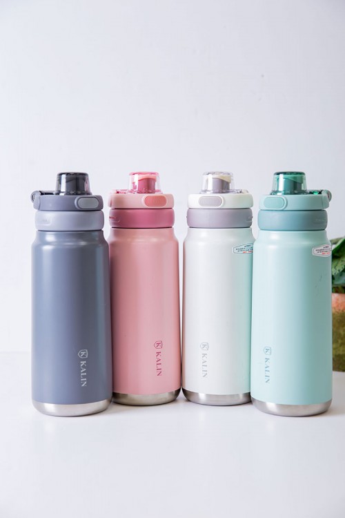 زمزمية مدرسية متعددة الألوان مشروب بارد