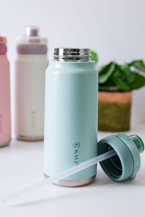 زمزمية مدرسية متعددة الألوان مشروب بارد