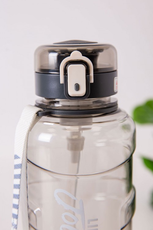 زمزمية مدرسية متعددة الألوان مشروب بارد بلاستيك شفاف