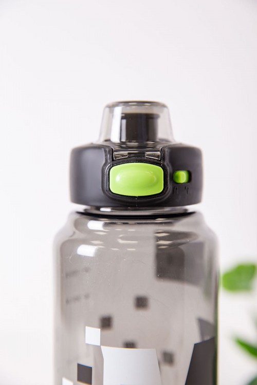 زمزمية مدرسية متعددة الألوان مشروب بارد بلاستيك شفاف