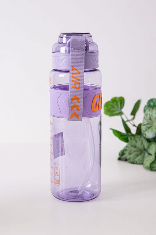 زمزمية مدرسية متعددة الألوان مشروب بارد بلاستيك شفاف