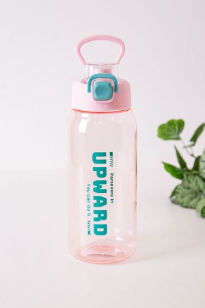 زمزمية مدرسية متعددة الألوان مشروب بارد بلاستيك شفاف