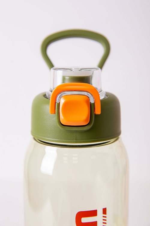 زمزمية مدرسية متعددة الألوان مشروب بارد بلاستيك شفاف