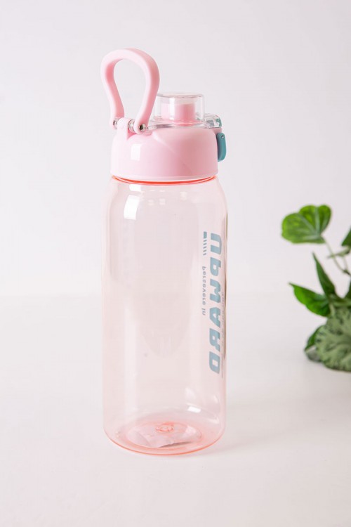 زمزمية مدرسية متعددة الألوان مشروب بارد بلاستيك شفاف