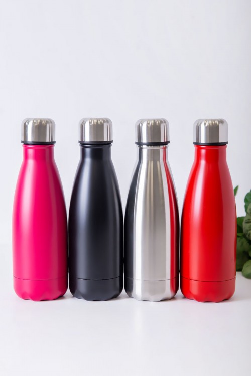 زمزمية مدرسية متعددة الألوان ستيل حافظ للبرودة و الحرارة