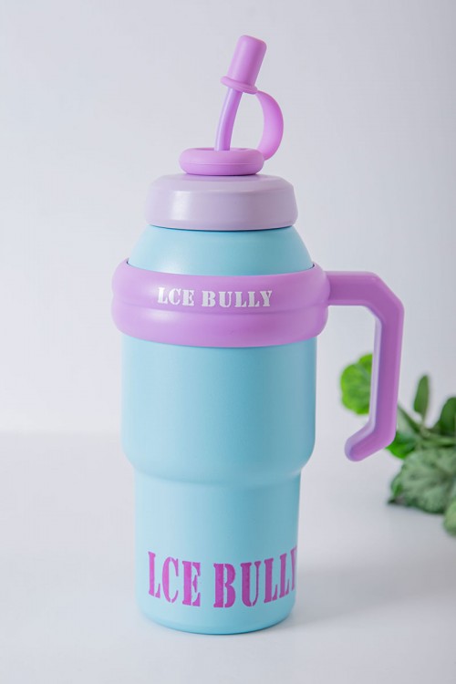 زمزمية مدرسية متعددة الألوان مشروب بارد بلاستيك