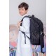 شنطة ظهر مدرسية ولادي متعددة الألوان بجيوب متعددة مع مقلمة
