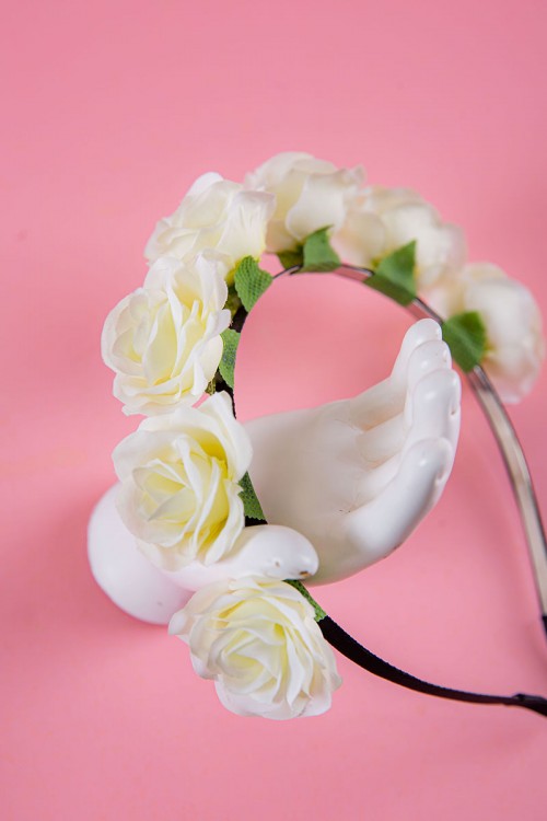 ربطات شعر حلقات بلاستيكية علبة كبيرة باللون الوردي