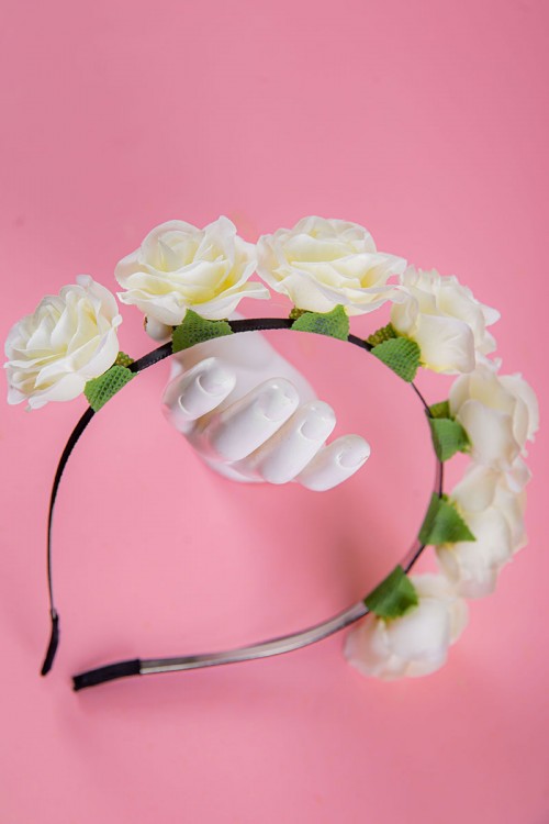 ربطات شعر حلقات بلاستيكية علبة كبيرة باللون الوردي