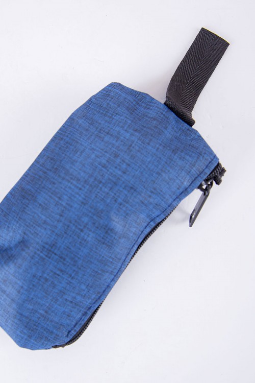 طقم شنط مدرسية 3 قطع لون أسود و أزرق بجيوب متعددة