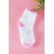 جوارب بناتي لون أبيض و وردي 3 حبات