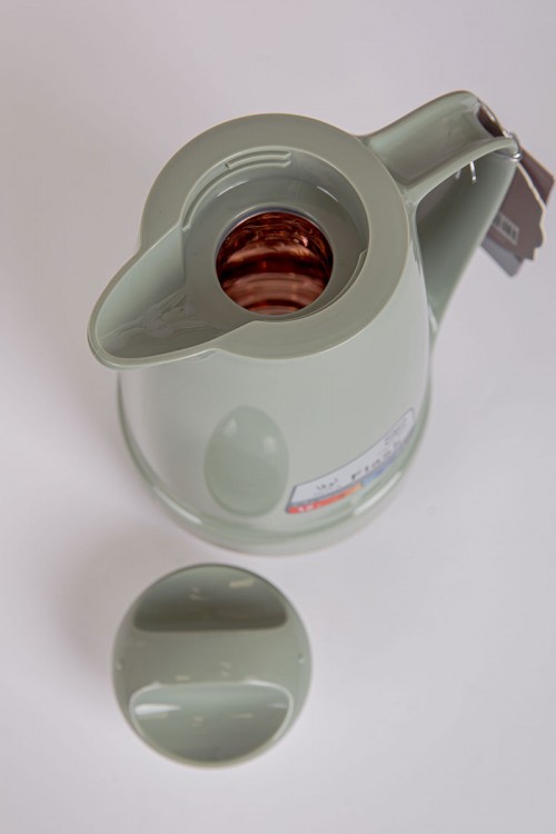 ترمس للقهوة أو الشاي لون تفاحي حافظ للحرارة و البرودة بسعة 1 لتر