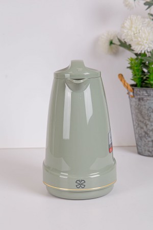 ترمس للقهوة أو الشاي لون تفاحي حافظ للحرارة و البرودة بسعة 1 لتر