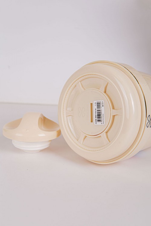 ترمس للقهوة أو الشاي لون سكري حافظ للحرارة و البرودة بسعة 1 لتر