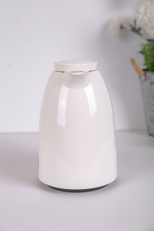 ترمس للقهوة و الشاي لون أبيض حافظ للحرارة و البرودة بسعة 0.5 لتر