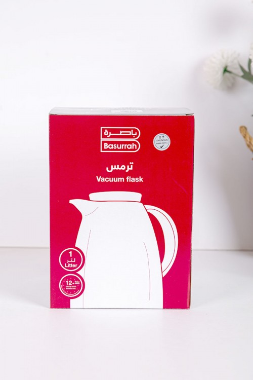 ترمس للقهوة و الشاي لون اوف وايت حافظ للحرارة و البرودة بسعة 1.5 لتر