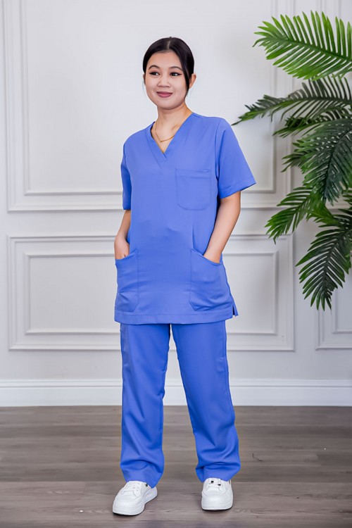 سكراب-طبي-قطعتين-متعدد-الألوان-بلوزة-بياقة-قصة-سبعة