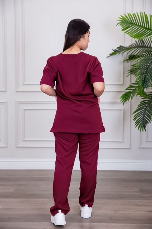 سكراب-طبي-قطعتين-متعدد-الألوان-بلوزة-بياقة-قصة-سبعة