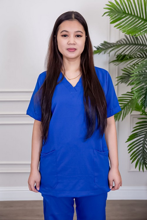 سكراب-طبي-قطعتين-متعدد-الألوان-بلوزة-بياقة-قصة-سبعة