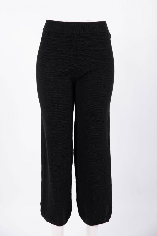 بنطلون نسائي طويل متعدد الألوان بزم من الأسفل